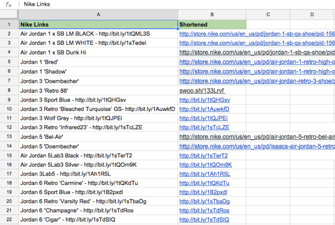 sneaker inventory tracker