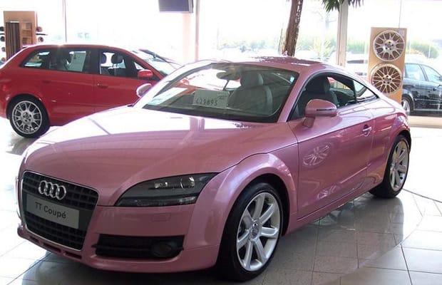 Audi TT Coupé - 25 Pink Cars That Confident Men Can Drive | Complex