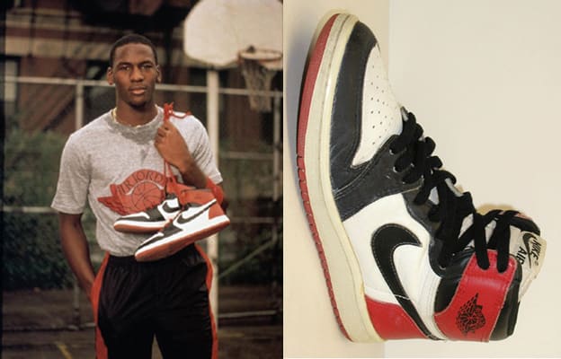 Image result for michael jordan rookie signature shoes