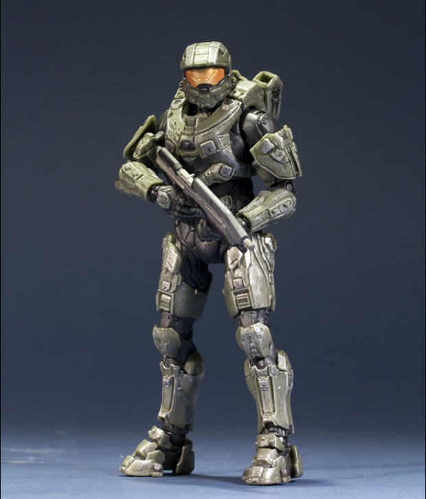 McFarlane Toys Halo 4 Series 1 - Master Chief with Assault Rifle Action ...