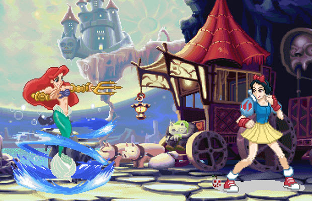 Gallery: Disney Princesses Re-Imagined as Fighting Game Characters ...