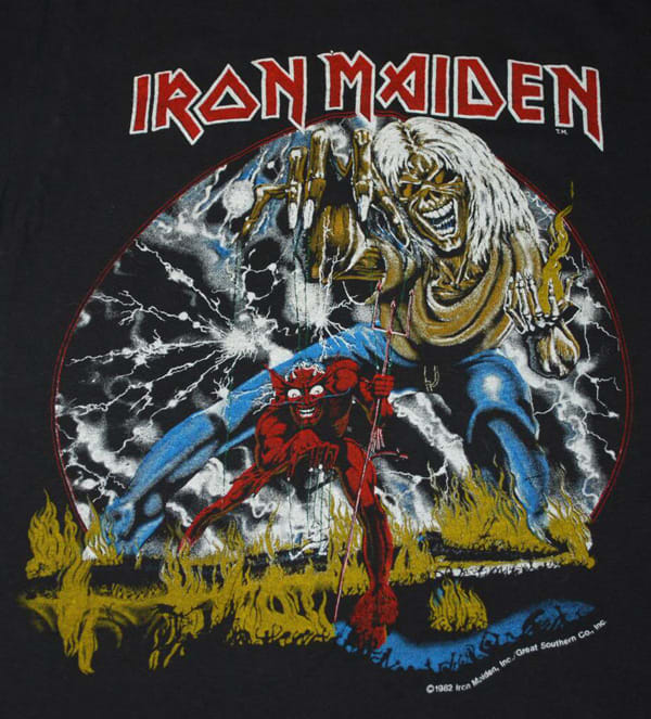 Iron Maiden – Number Of The Beast 1982 – Derek Riggs - The 10 Best ...