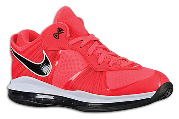 solar red lebron 8