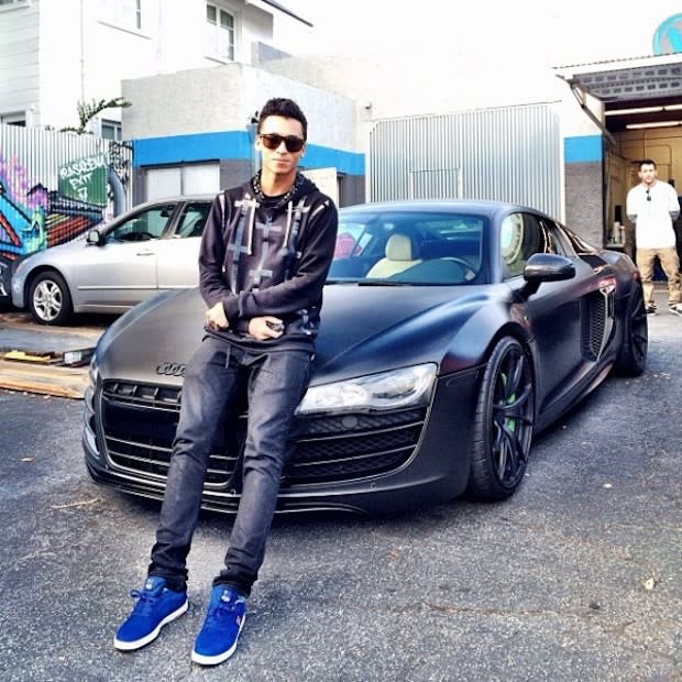 nyjah huston samborghini