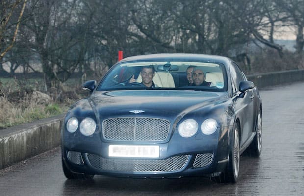 Bentley Continental GT Speed - A Complete History of Cristiano Ronaldo ...