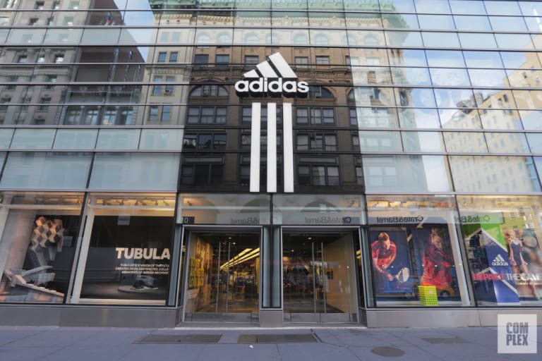 adidas times square new york