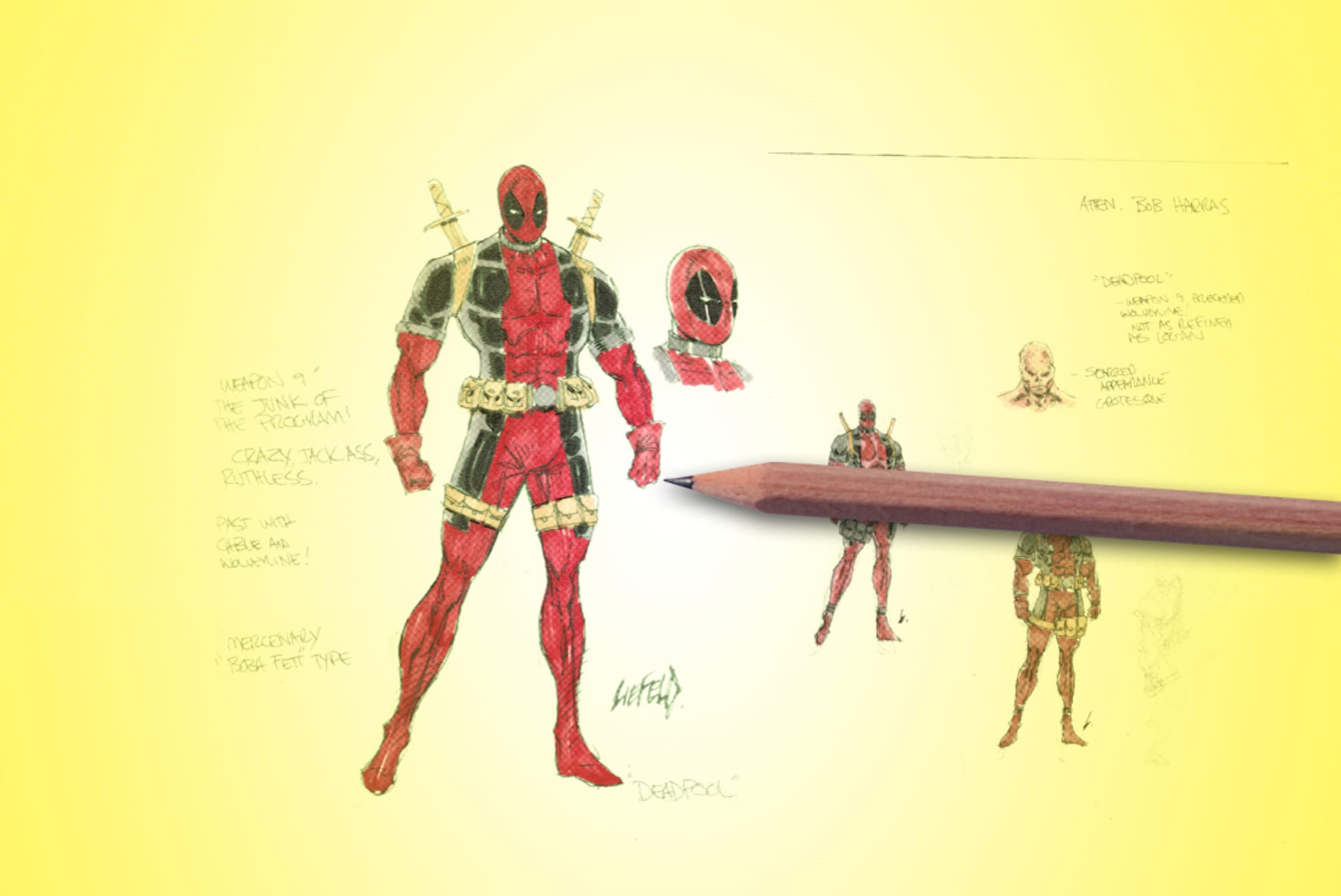 Behind The Creation Of Deadpool Rob Liefeld Interview Complex