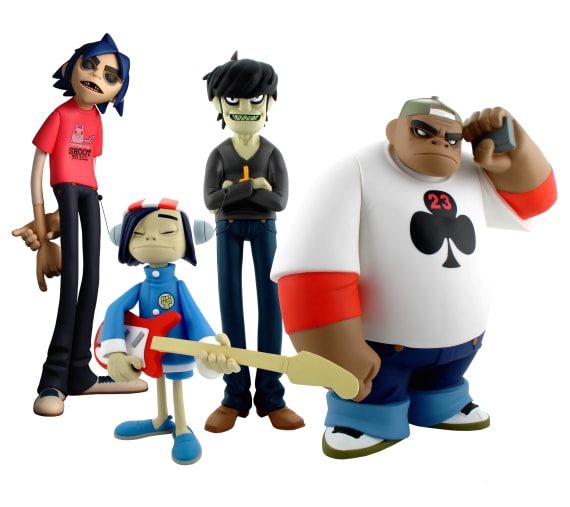 gorillaz toys kidrobot