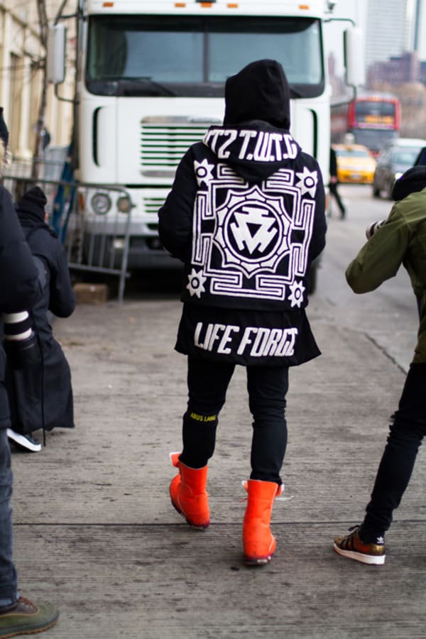 Kanye West x adidas Show Street Style | Complex