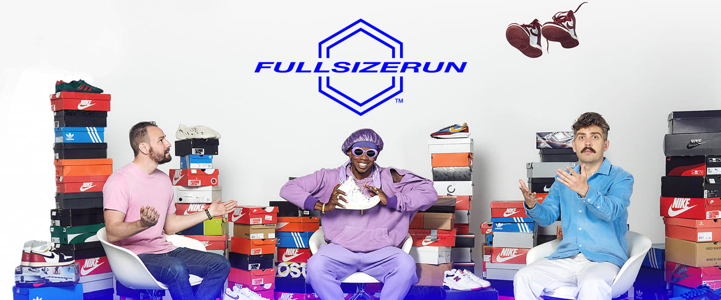 Full size run shoes top