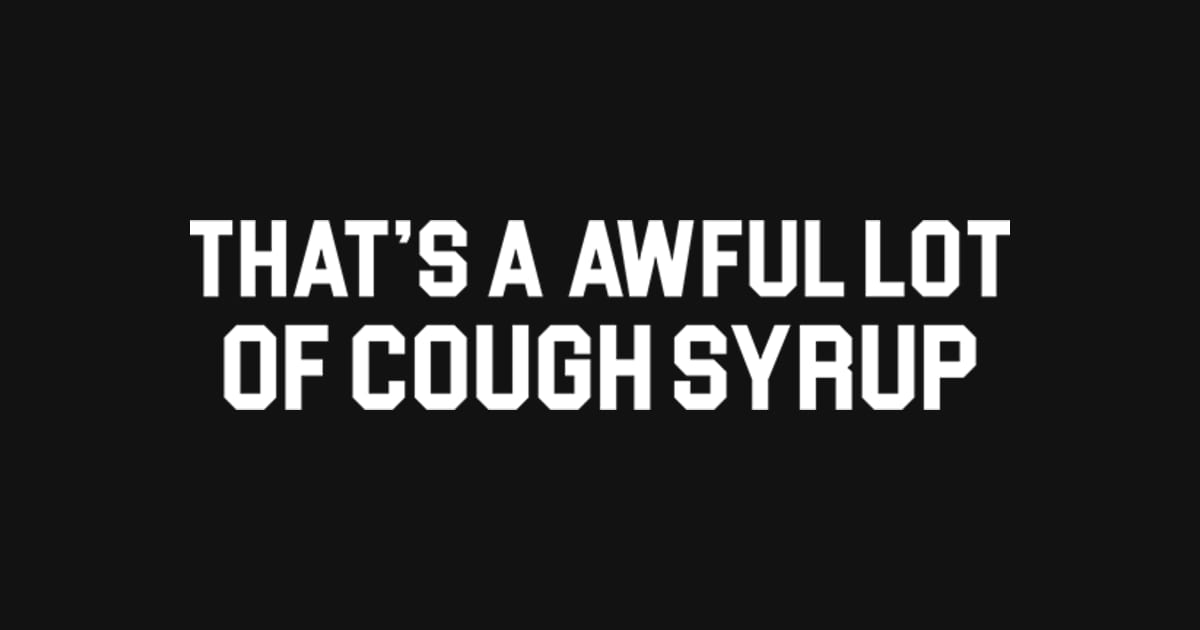 That's A Awful Lot Of Cough Syrup — ComplexCon 2026 Marketplace