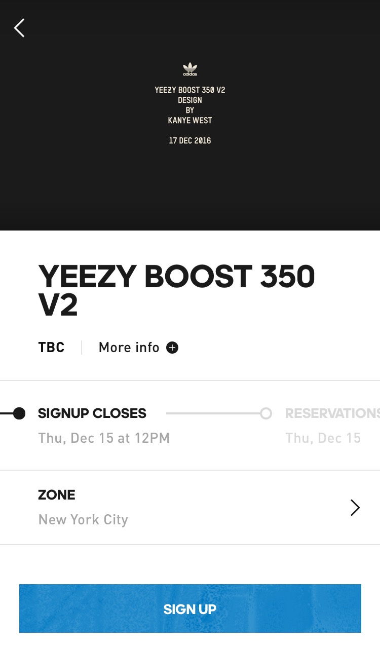 adidas yeezy app