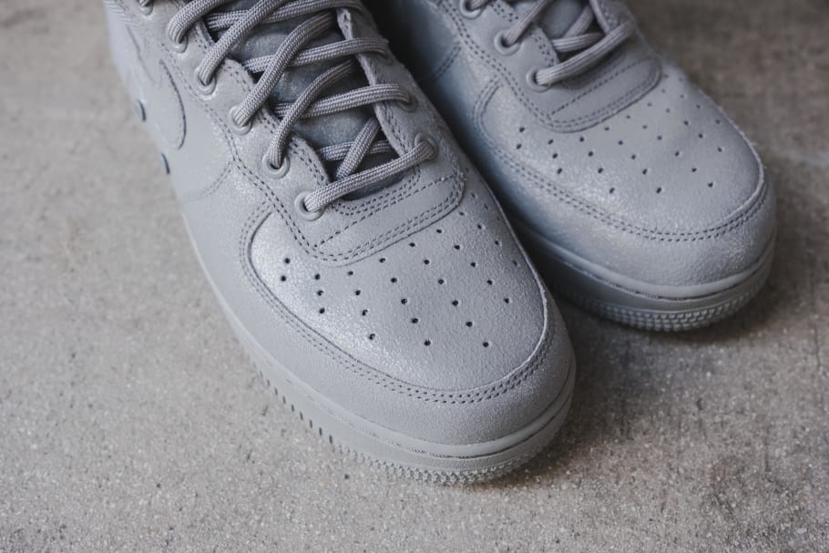 air force 1 full grey