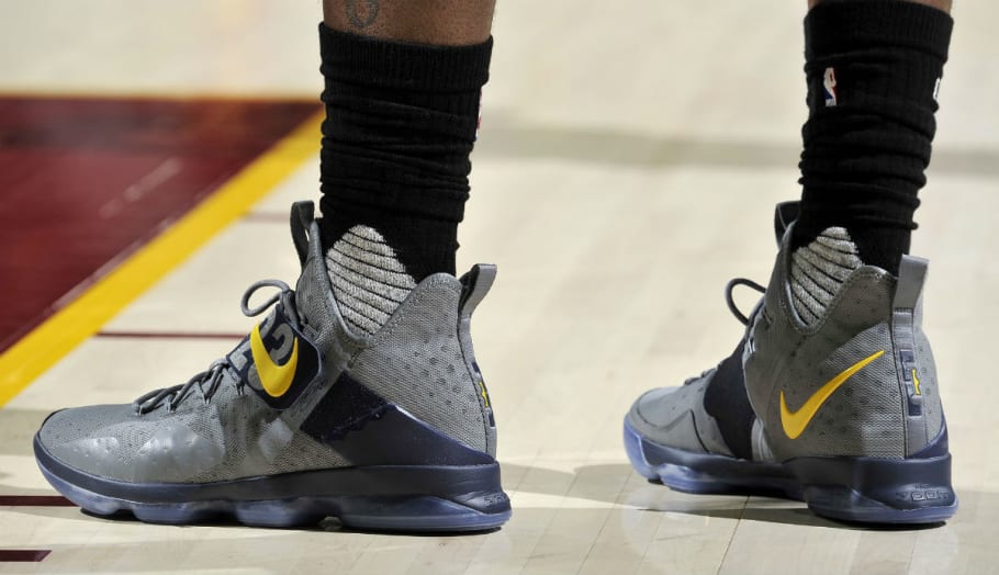 lebron 14 grey