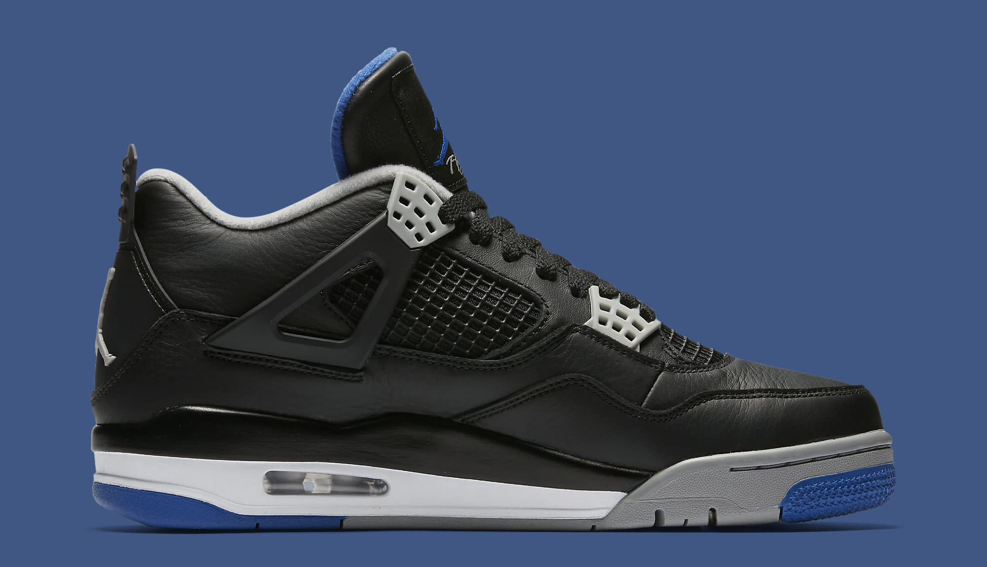 Air Jordan 4 Black Royal 308497-006 Medial