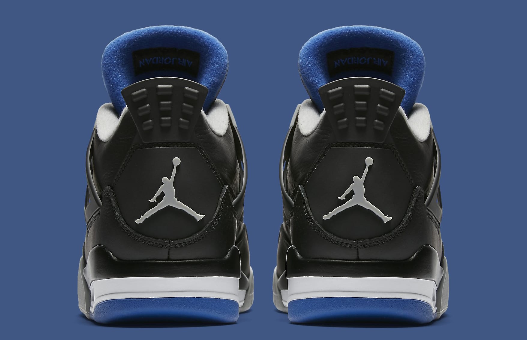 Air Jordan 4 Black Royal 308497-006 Heel