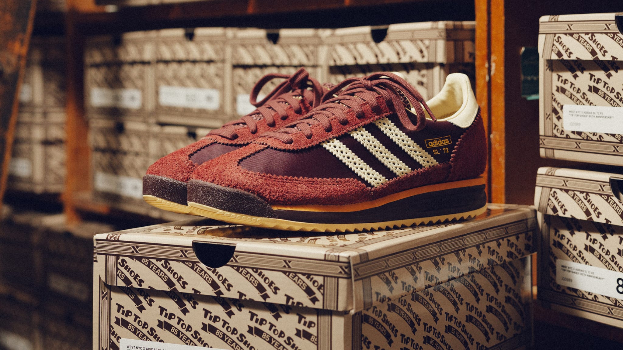 This West NYC x Adidas Collab Celebrates Tip Top Shoes' 85th Anniversary