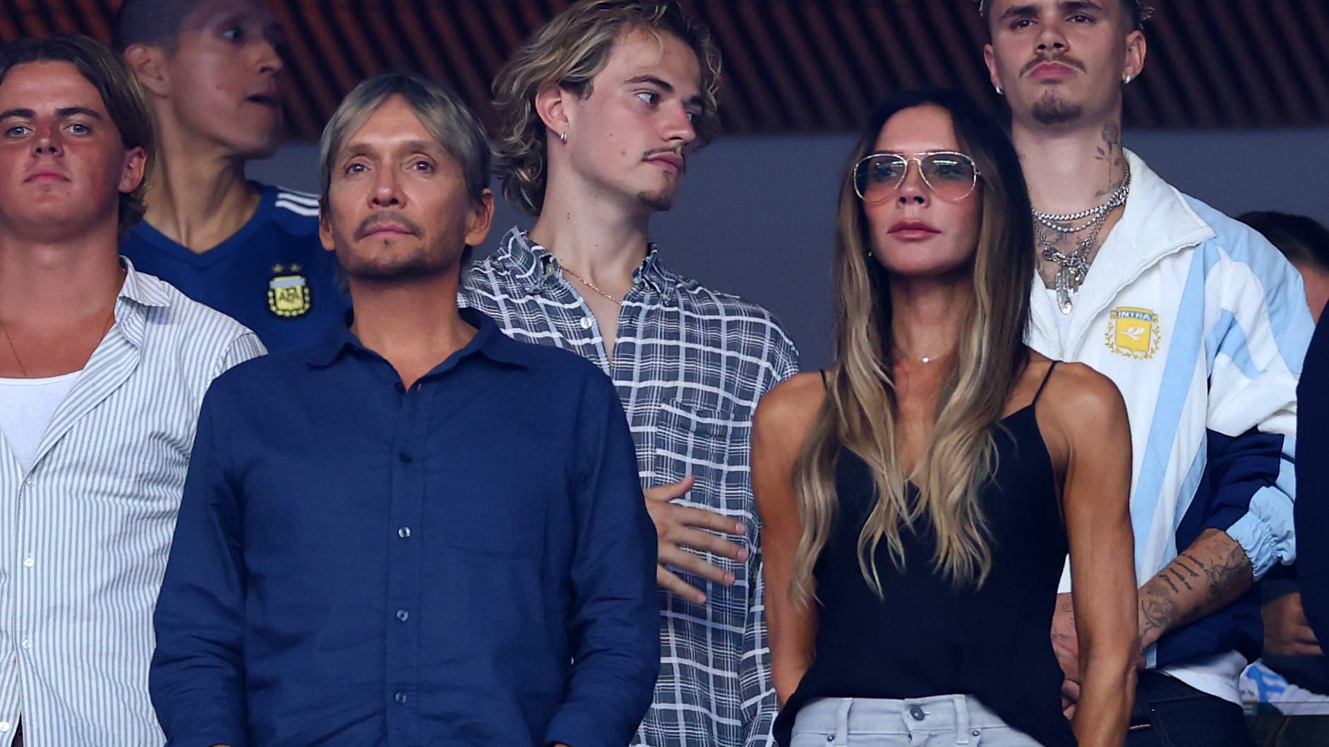 Victoria Beckham Caught With Stone-Faced Reaction to England Scoring Huge World Cup Goal