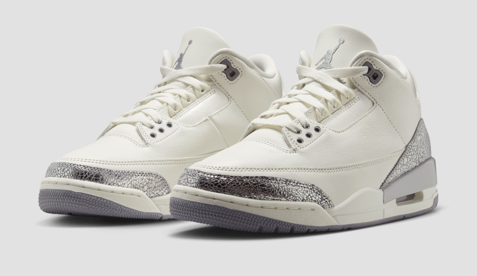 New 'Cement Grey' Air Jordan 3 Colorway Releasing This Month