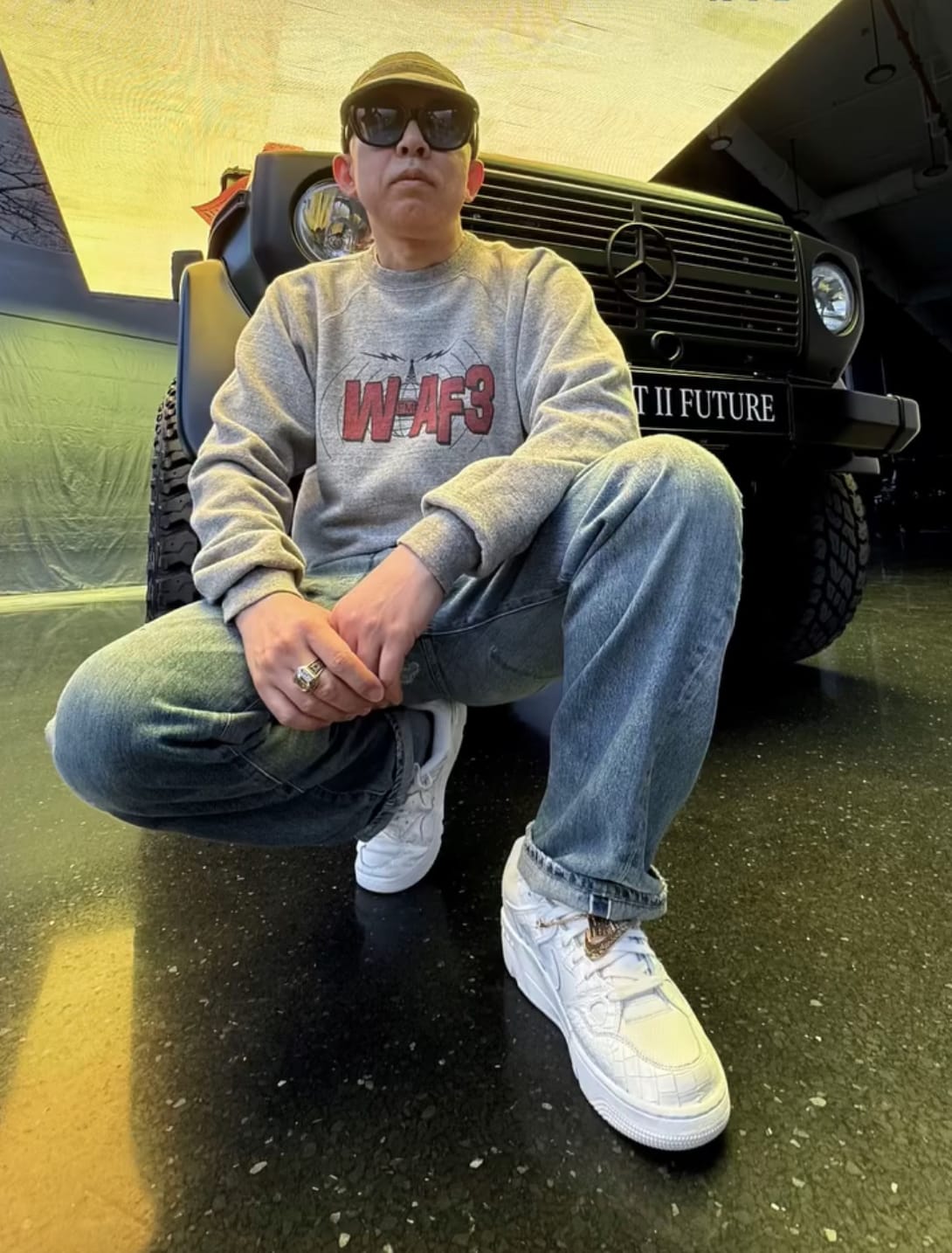 Nigo Covers His Nike Air Force 3 Collab in Croc Skin