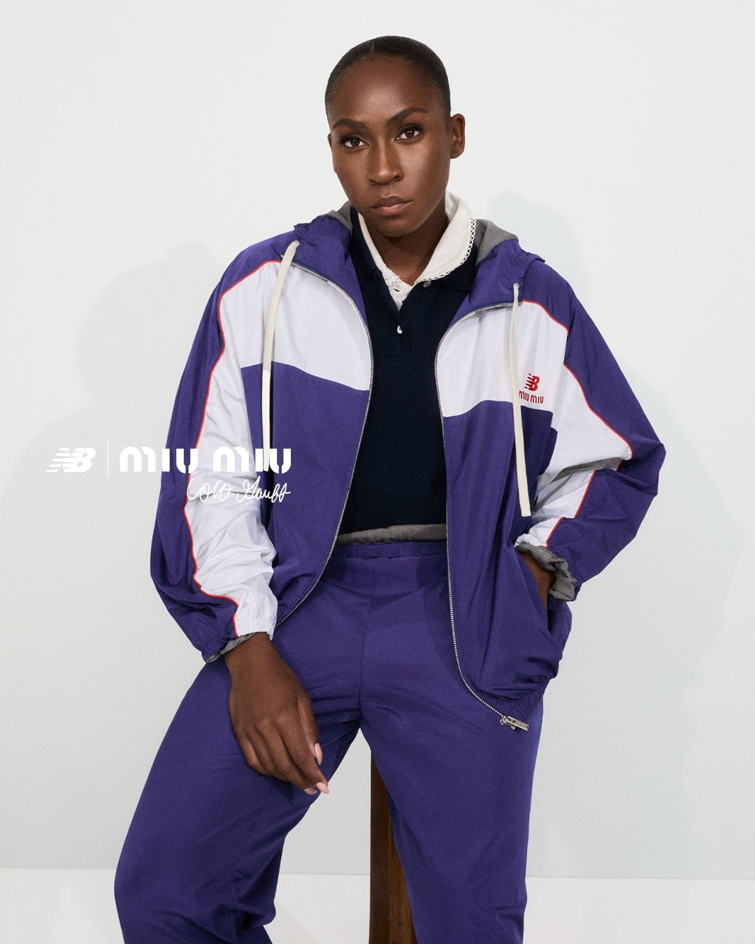 Miu Miu and New Balance Tap Coco Gauff for Next Collaboration