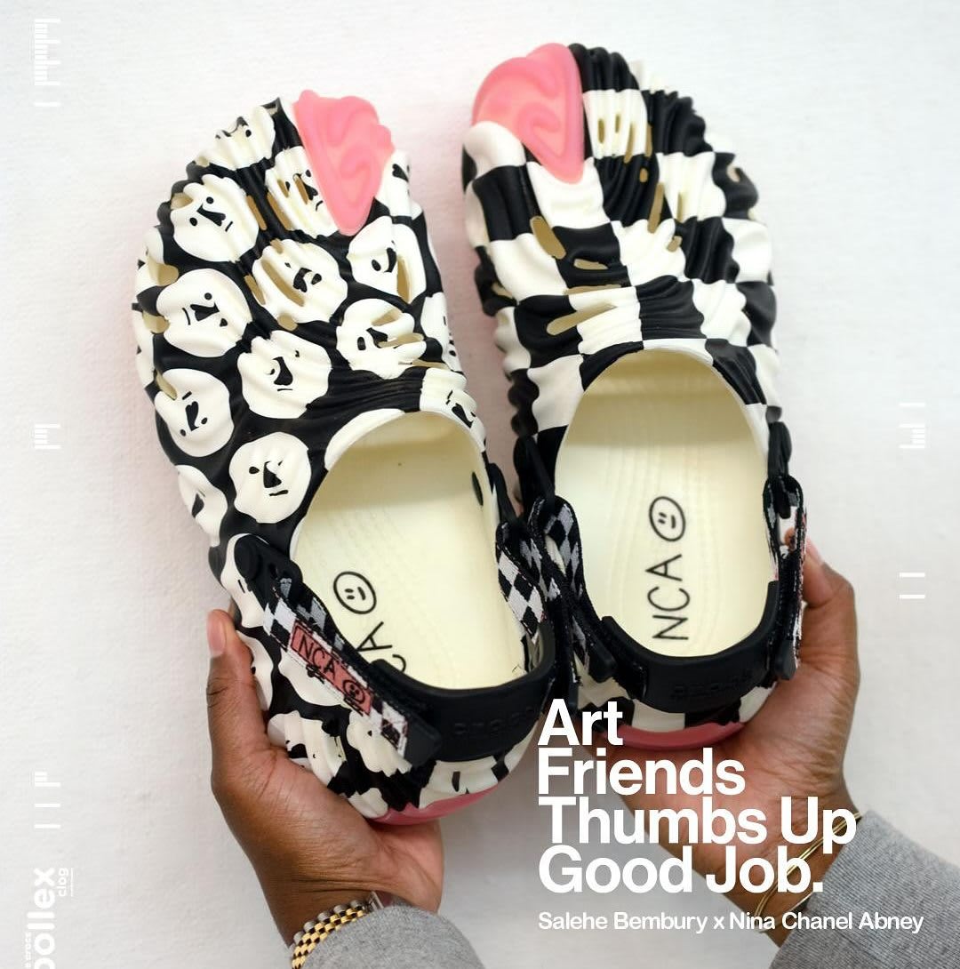 Nina Chanel Abney and Salehe Bembury's Crocs Collab Is Limited to 1,000 Pairs