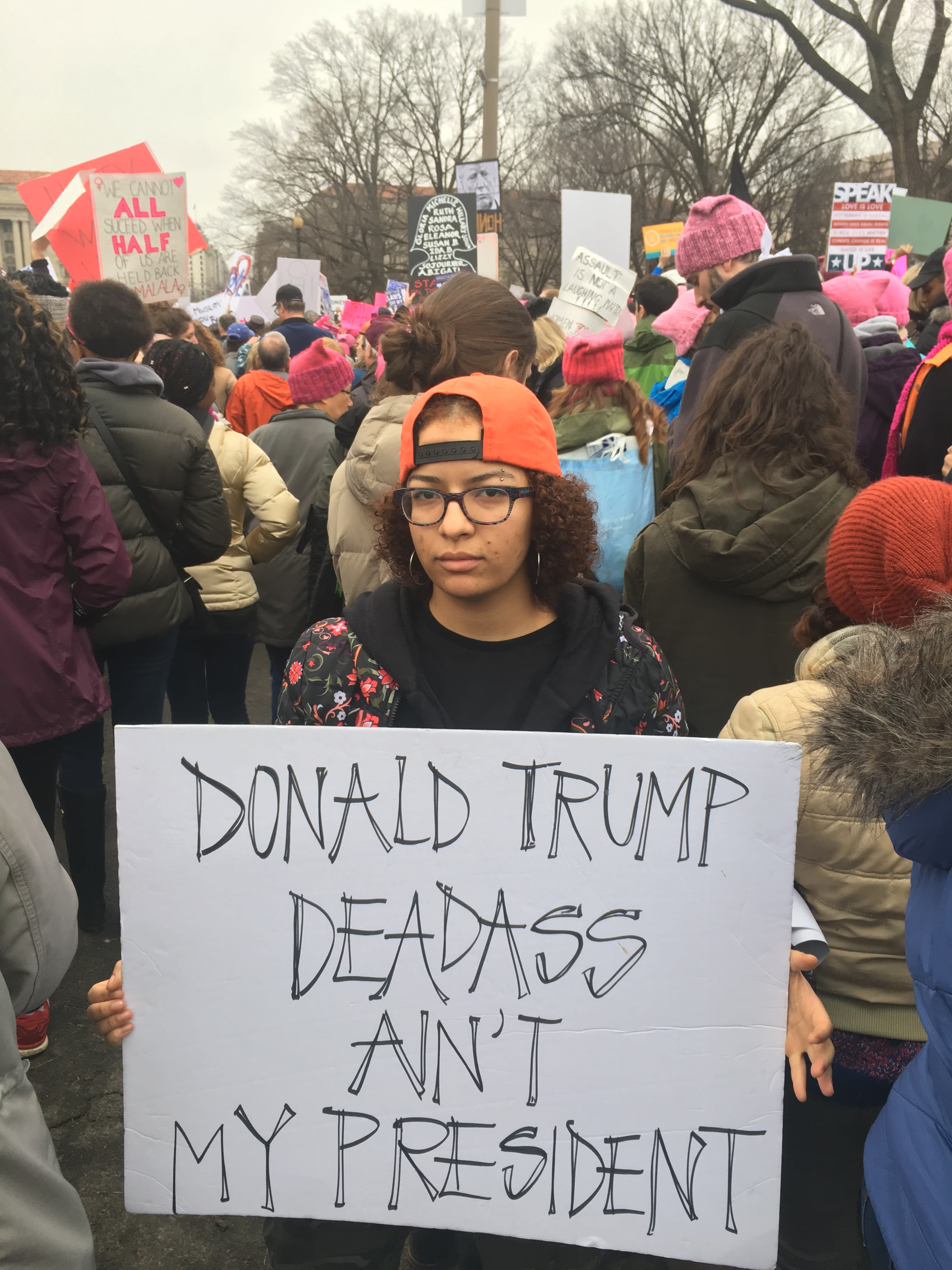 Alex sign ain't my prez