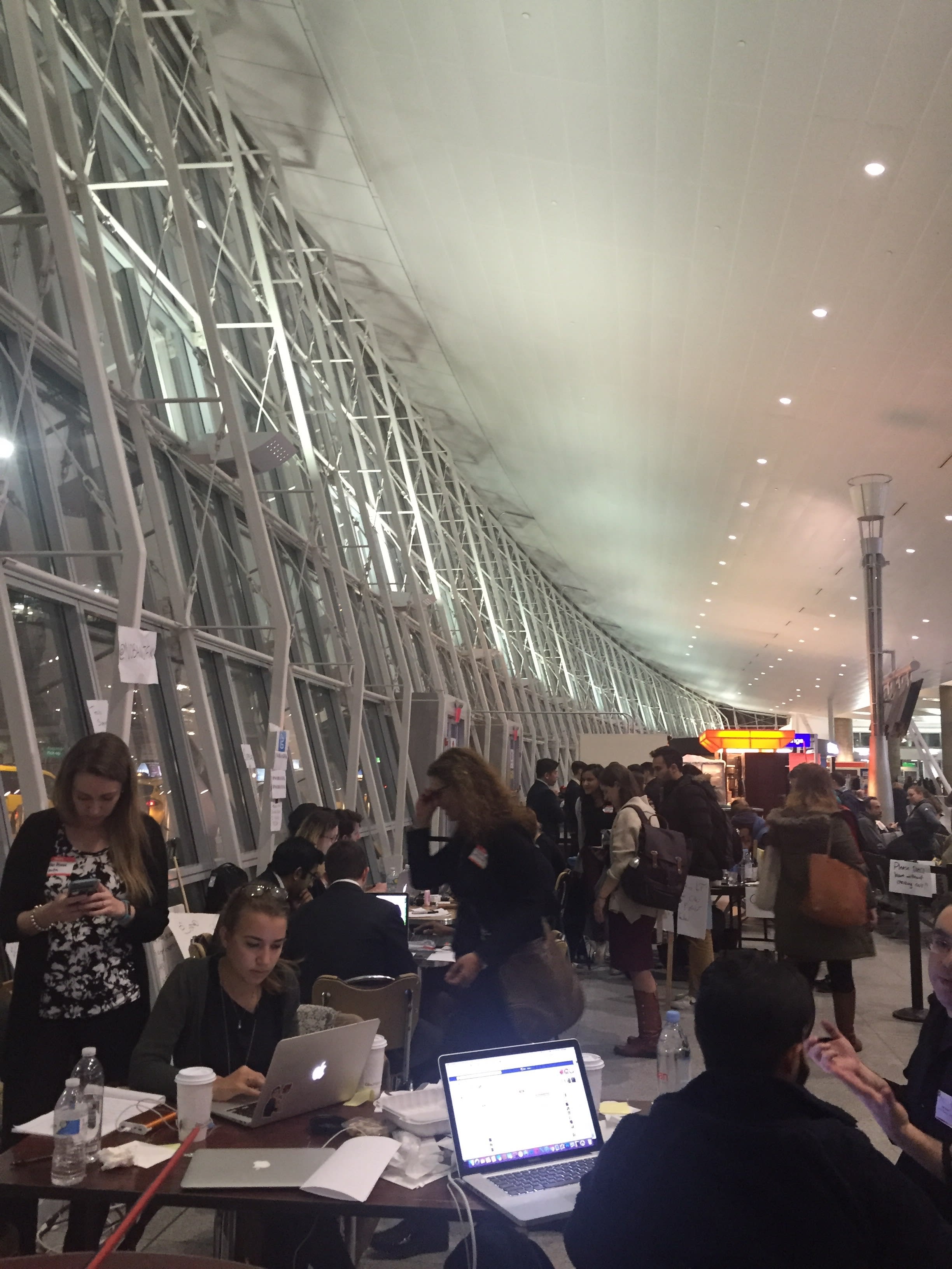 volunteer translators and volunteers at jfk