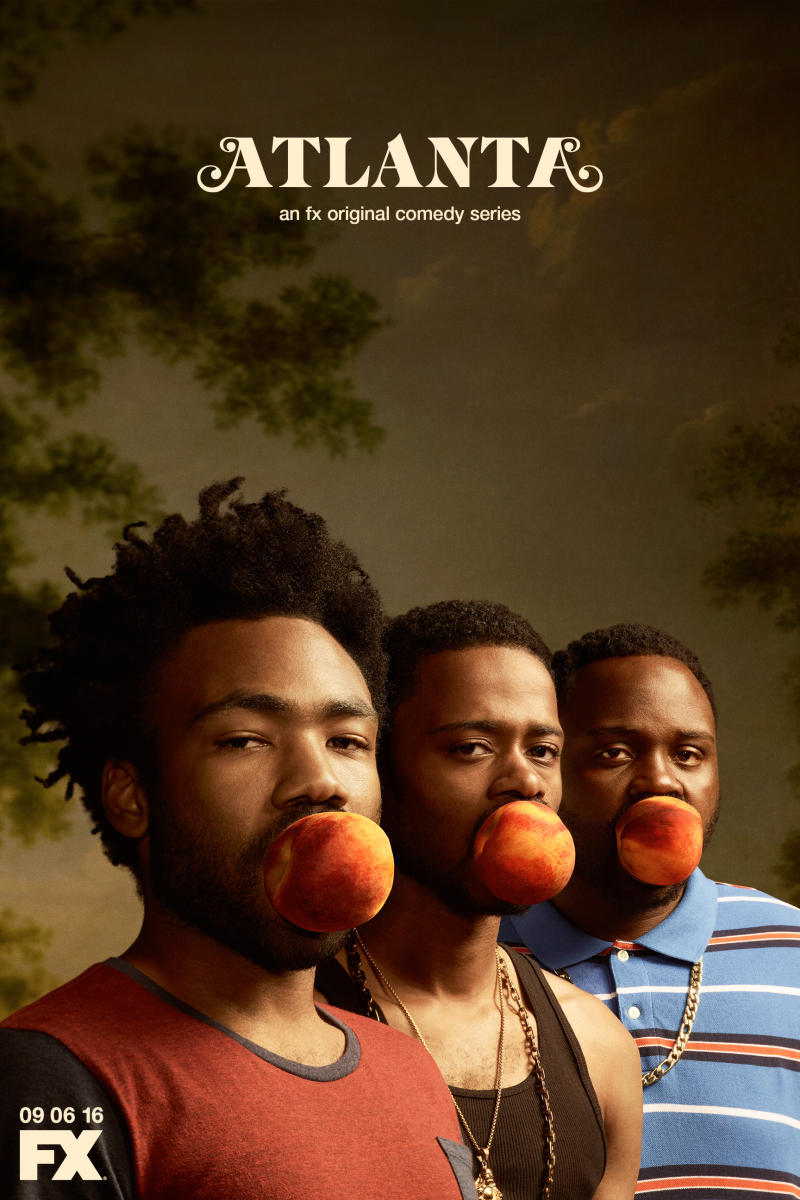 Here's a peach-themed poster for Donald Glover's 'Atlanta.'