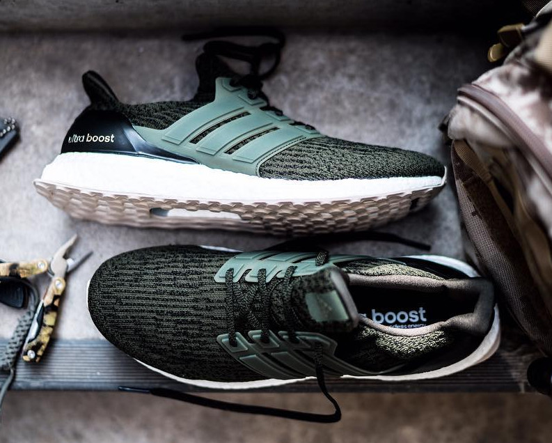 Olive Adidas Ultra Boost 3.0 | Sole 
