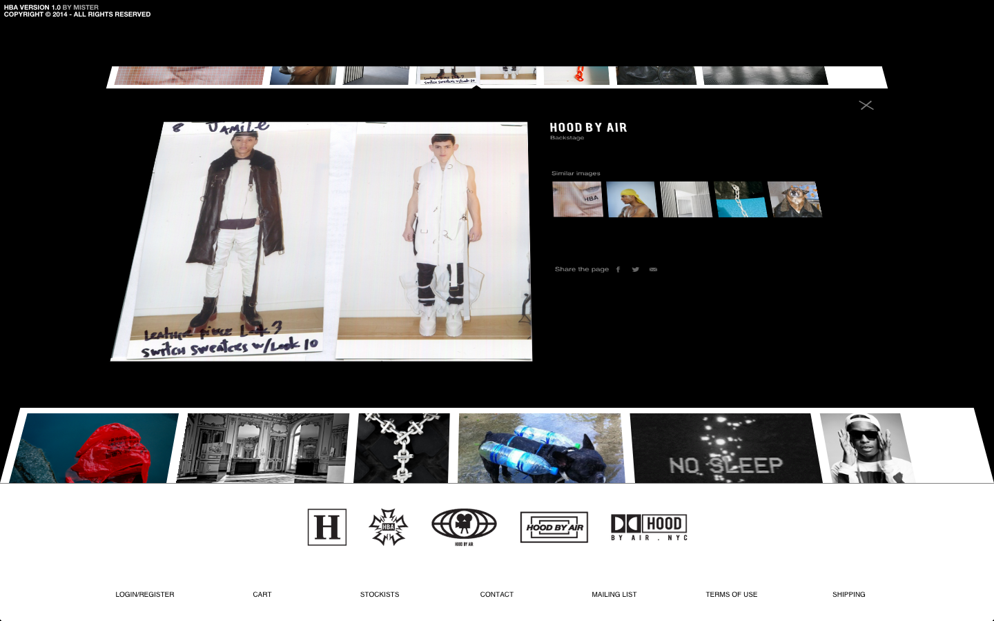 Hood By Air's New Website Launches | Complex