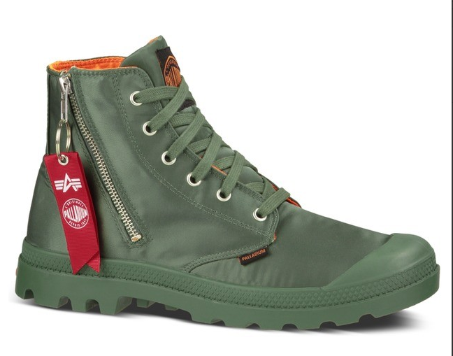 Alpha Industries and Palladium Boots Collaborate and Celebrate Their ...