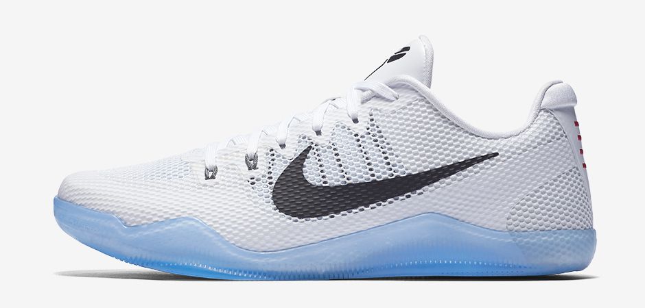kobe blue and white shoes