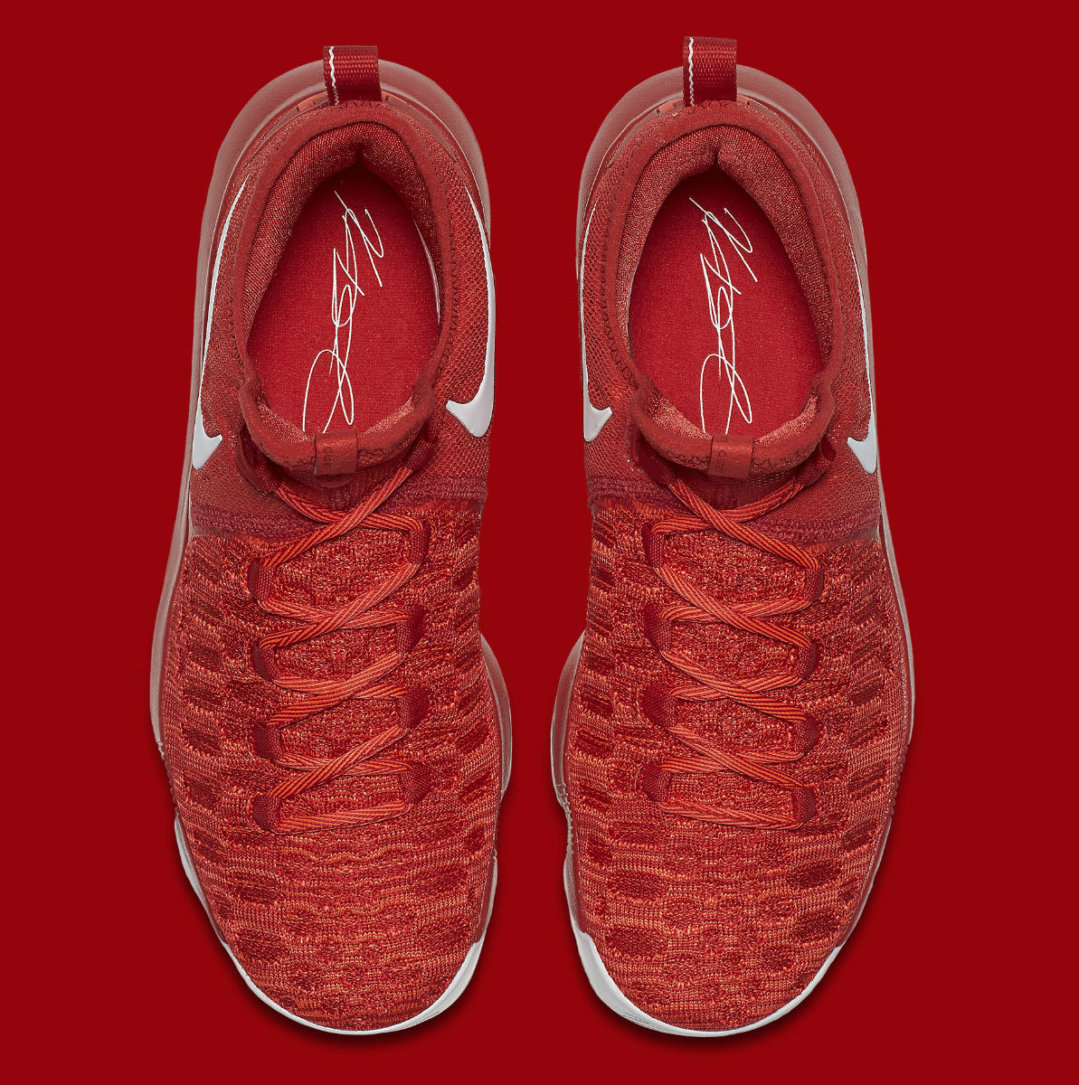 Nike KD 9 Varsity Red/White Release 