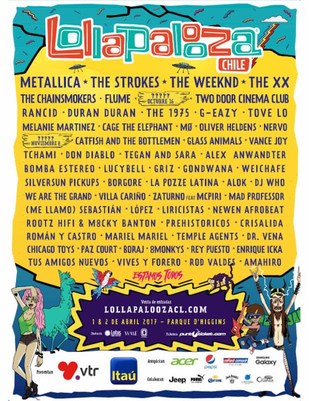 Lollapoolza Chile