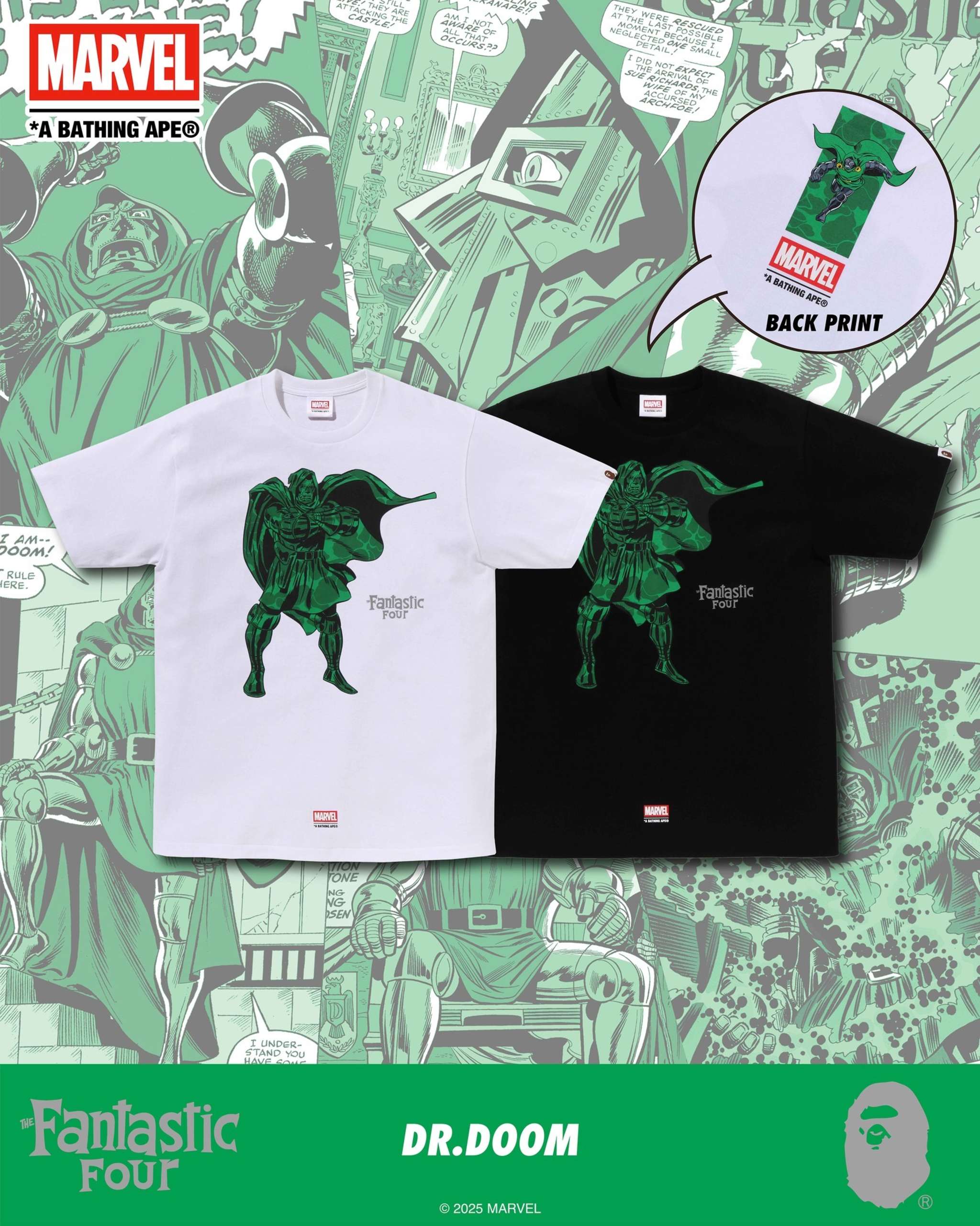 'Fantastic Four' Marvel x Bape Sta