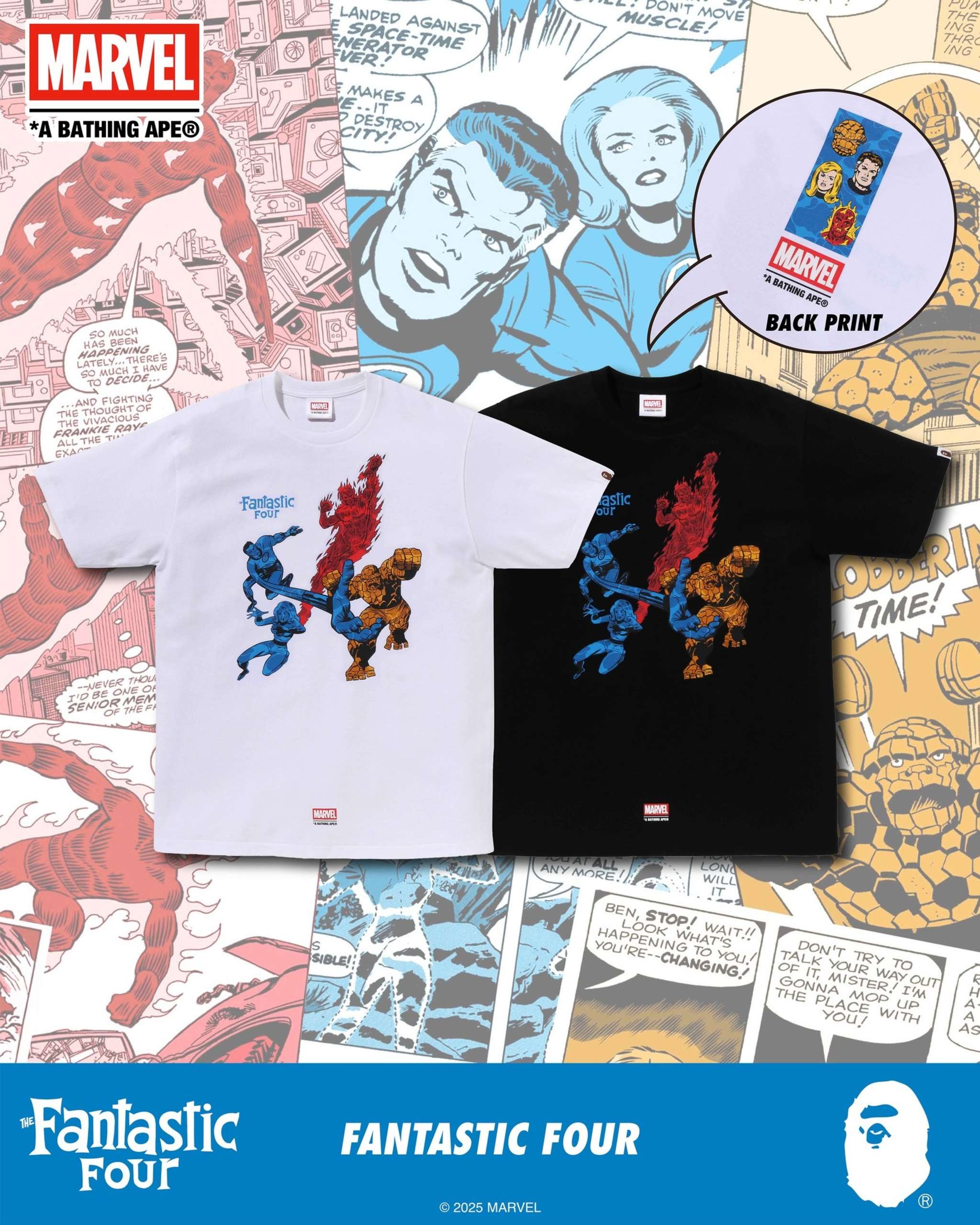'Fantastic Four' Marvel x Bape Sta
