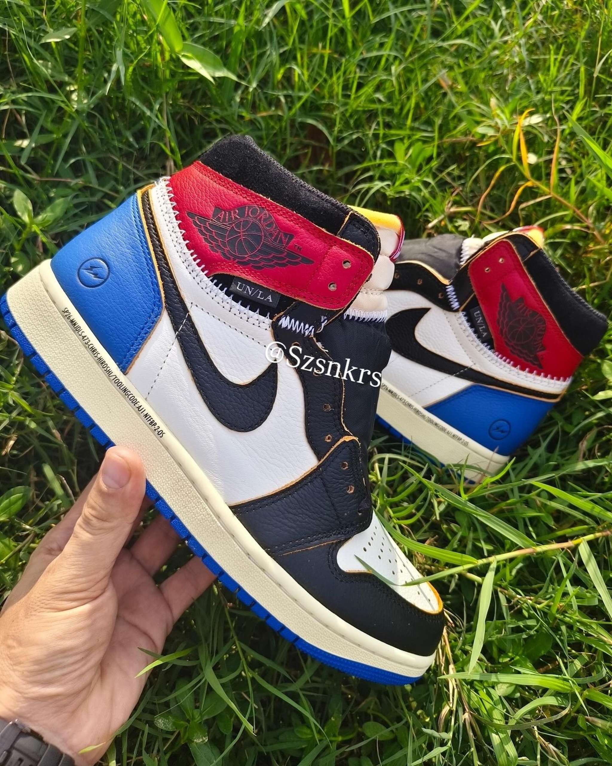 Union x Fragment x Air Jordan 1 High