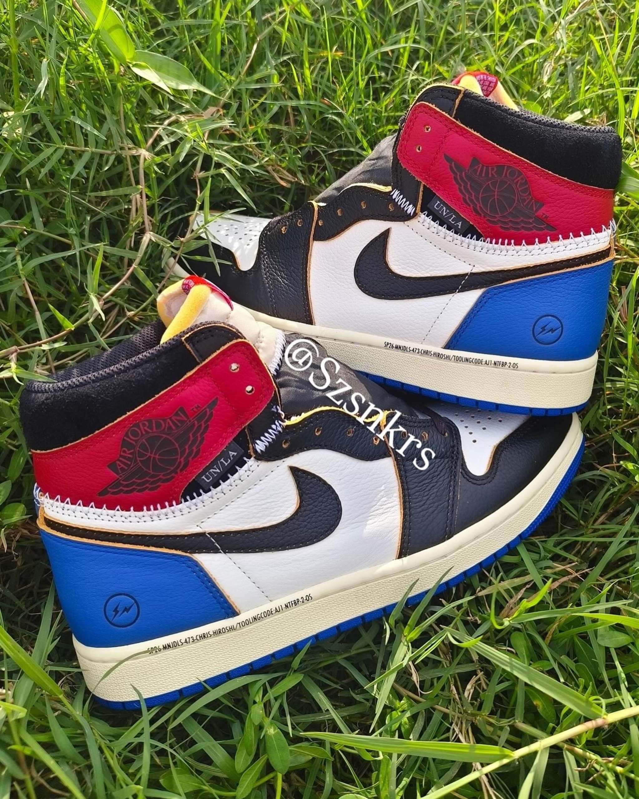 Union x Fragment x Air Jordan 1 High