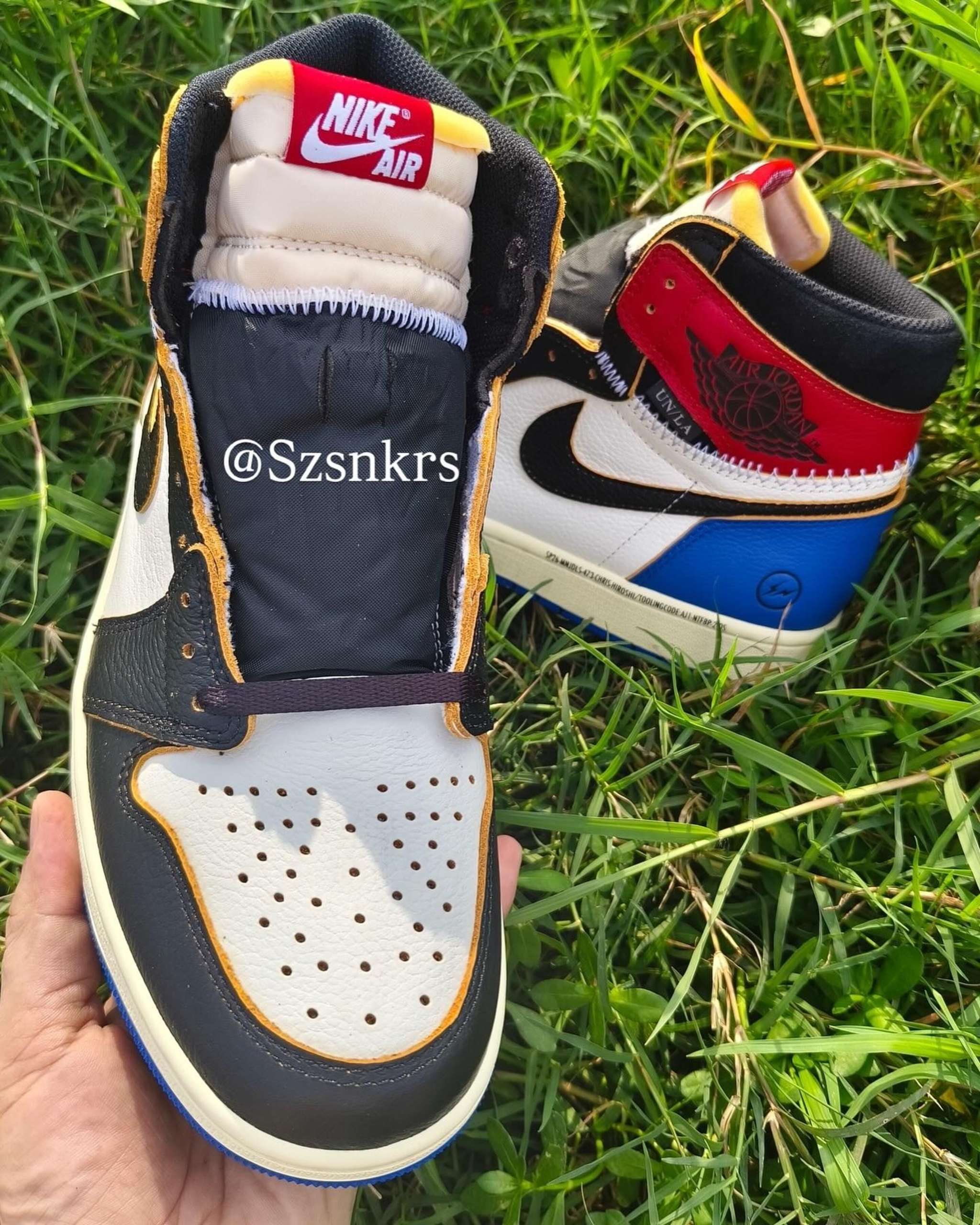 Union x Fragment x Air Jordan 1 High