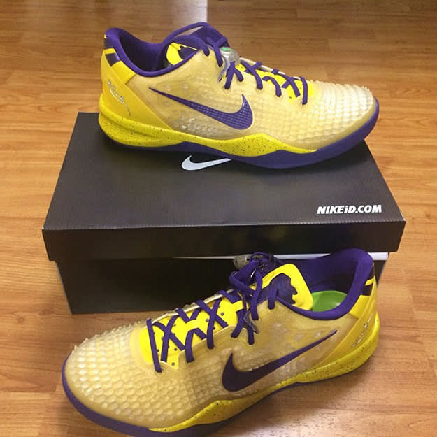 Nick Young Laces Up in the NIKEiD Nike Kobe 8 SS PE | Complex
