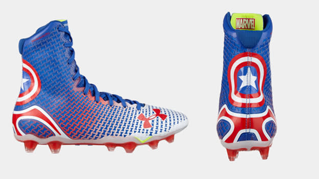 Under armour captain america cheap football cleats