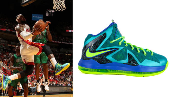 LeBron X Elite Turquoise