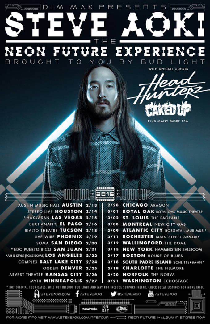 Steve Aoki Announces Neon Future Experience, Drops New Video for “Get