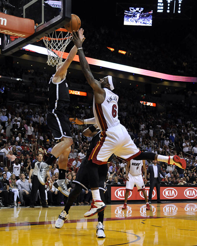 LeBron James Switches from Black to White in the Nike Zoom Soldier VII ...