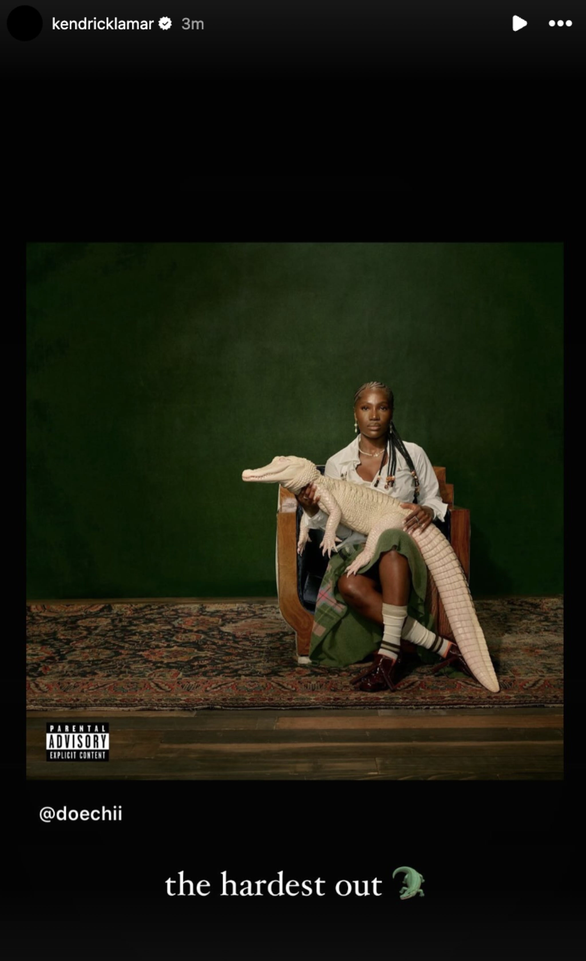 Kendrick bigging up Doechii