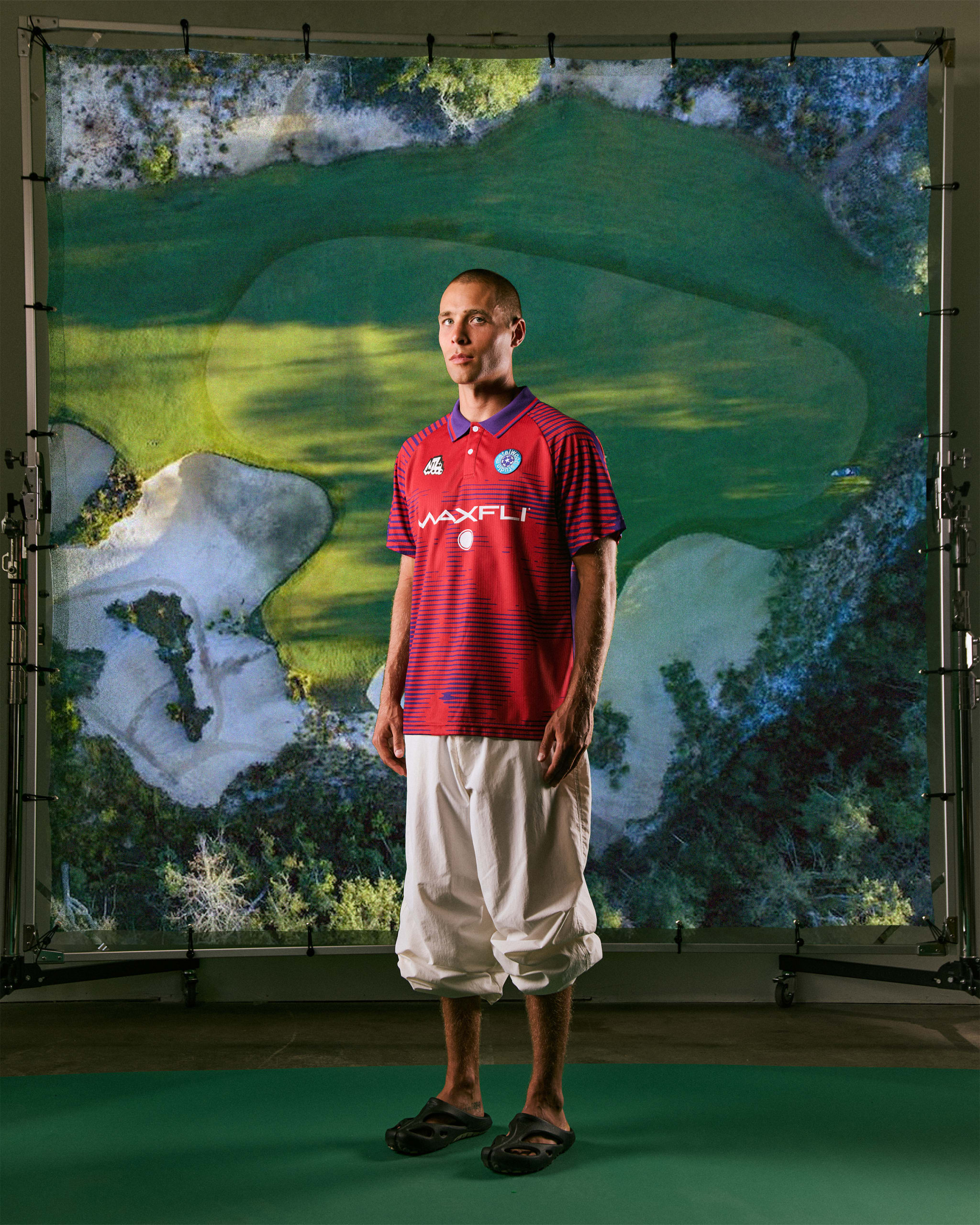 Maxfli x Metalwood Studio Polo Jersey