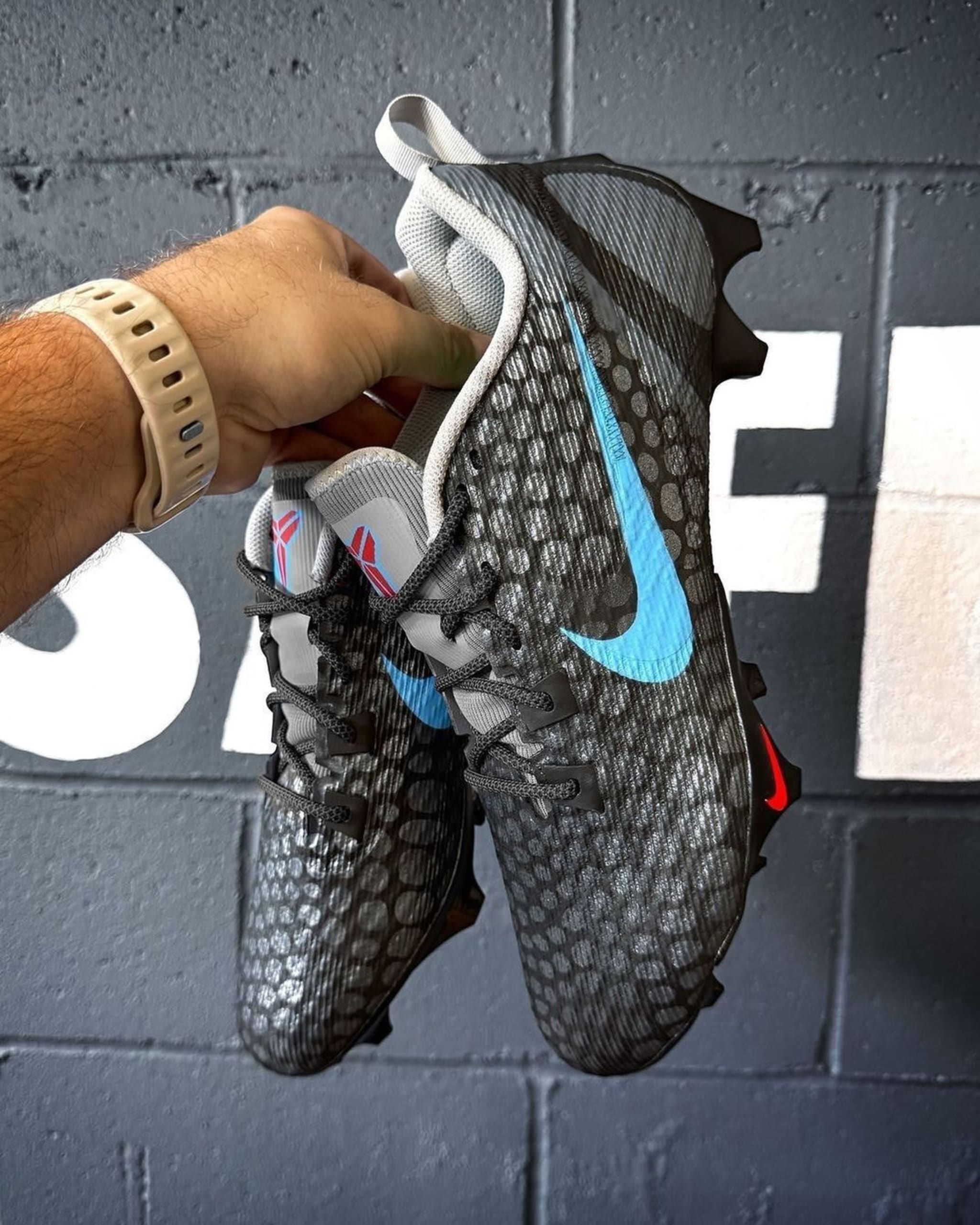 Stefon Diggs Kobe Custom NFL Cleats by Mache