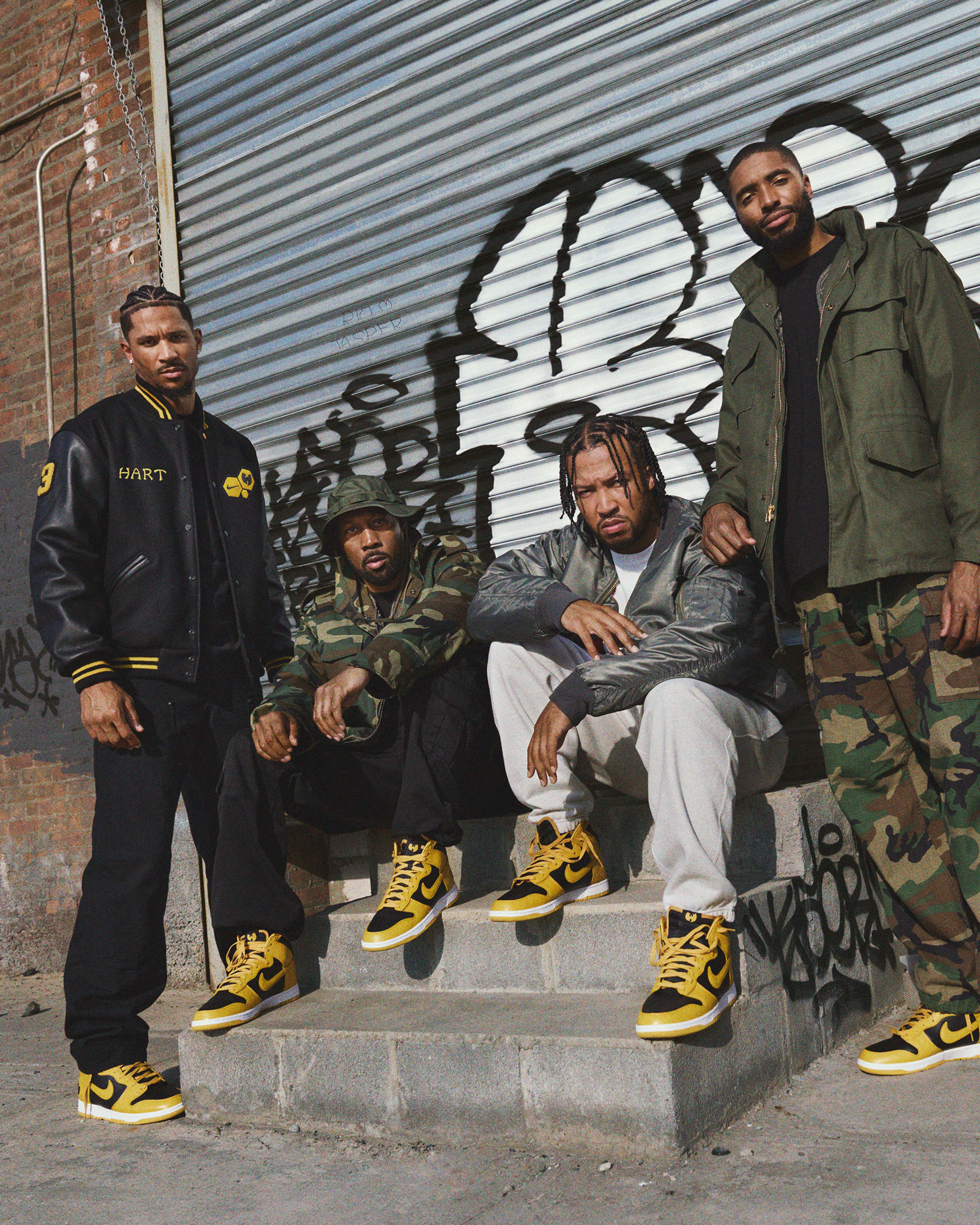 Wu-Tang Nike Dunk High Knicks