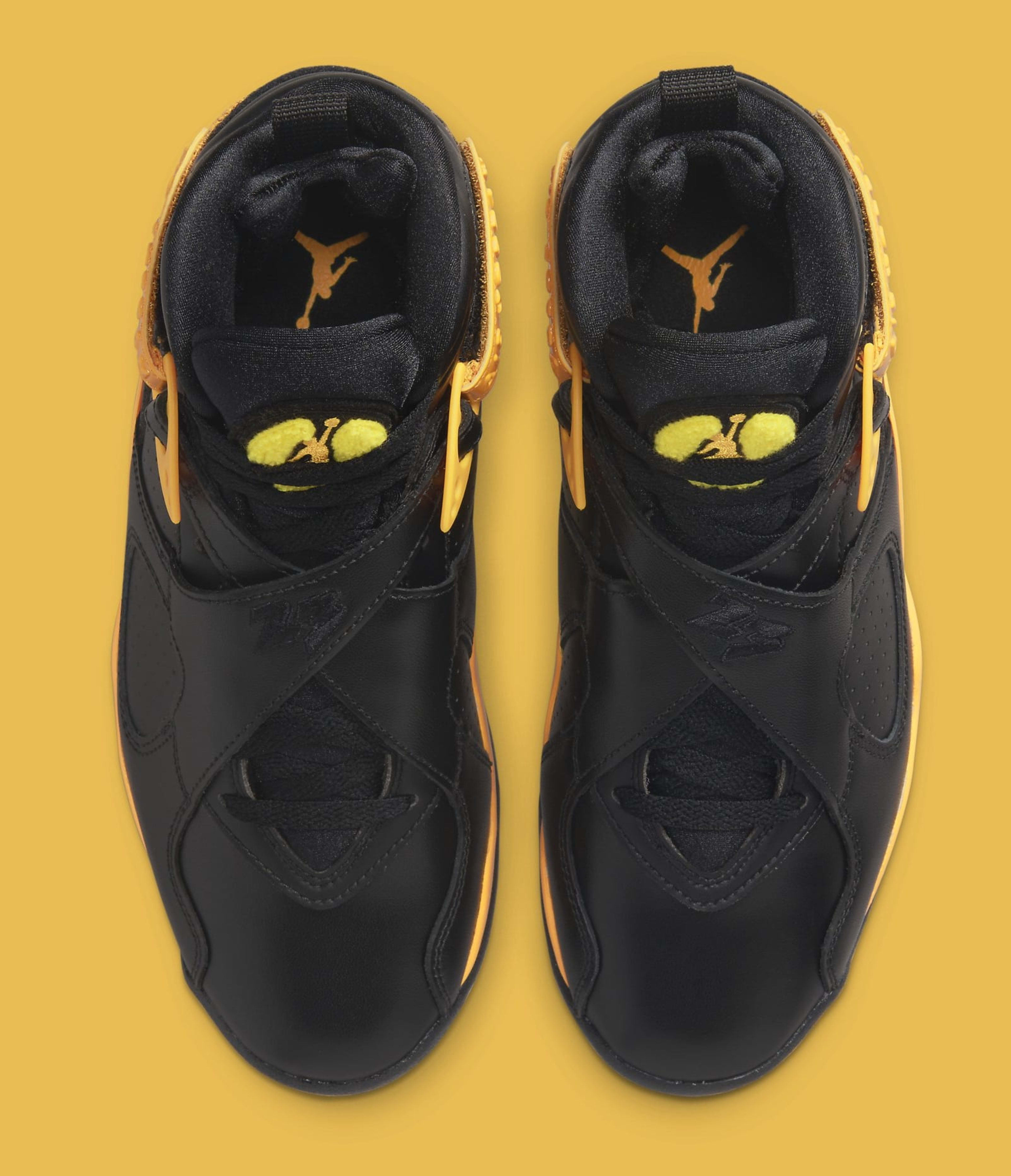 Air Jordan 8 Retro Women's 'Taxi/Opti-Yellow' CI1236 007 Top